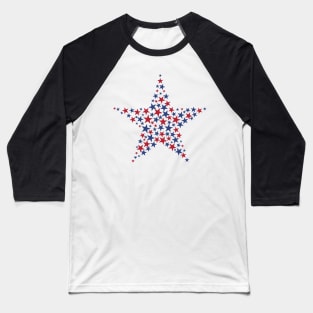 American Star 4-th July USA Baseball T-Shirt